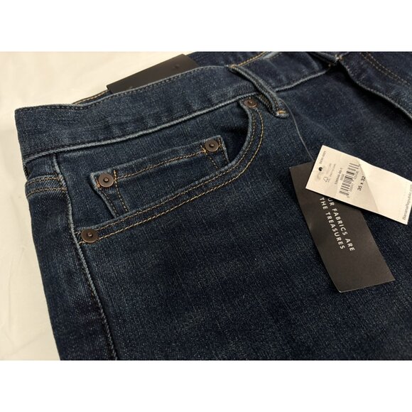 NWT Banana Republic Rapid Movement Denim Men’s 35x32 Straight Leg Stretch - Picture 3 of 12